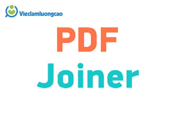 Một trong những trang web được sử dụng nhiều nhất hiện nay để ghép file PDF chính là  PDF Joiner