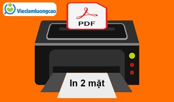 Cách in 2 mặt PDF nhanh và đơn giản nhất